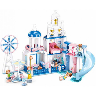 Конструктор Вила с пързалка - 446 елемента