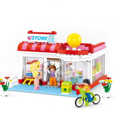 Конструктор Супермаркет - 289 елемента