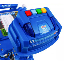 Паркинг на 4 етажа с елеватор, 2 коли и хеликоптер