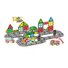 Магнитен конструктор CITY - 70 елемента