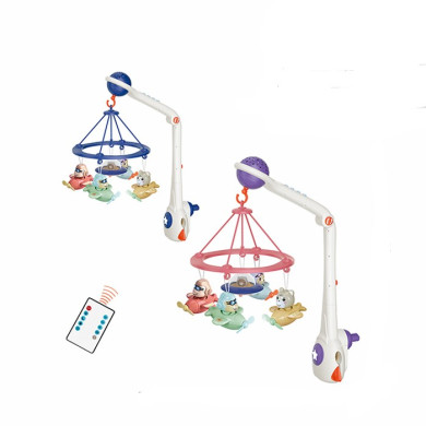 Музикална въртележка с прожекция и дистанционно управление