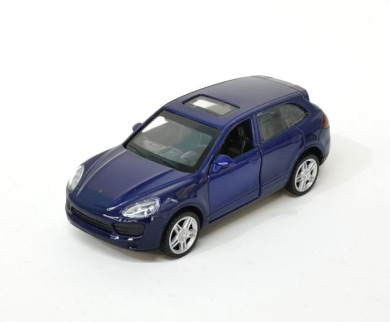 Метална кола PORSCHE CAYENNE с отварящи се врати - PULL BACK - (1:32)