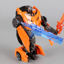 Трансформер кола - робот метален