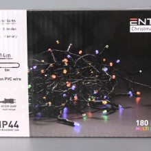 Коледни 180 LED цветни лампички - 14 m