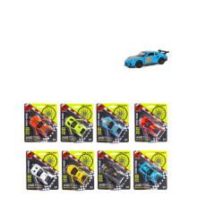 Метална кола с отварящи се врати (1:64) - PULL BACK