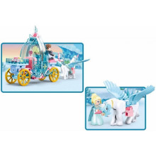 Конструктор Приказна каляска - 191 елемента