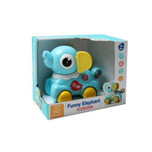 Бебе слонче с музика и светлина