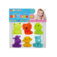 Комплект гумени животинки 