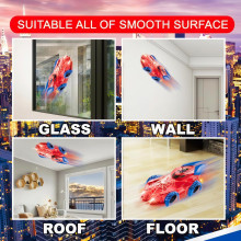 Радиоуправляема кола, движеща се по стени и тавани