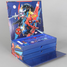 Рисувателен комплект в триетажно куфарче SPIDER - MAN
