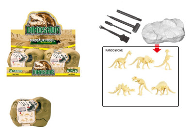 Комплект Археолог -  изкопаване на динозавър