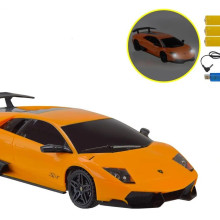Радиоуправляема кола LAMBORGINI MURSIELAGO със зареждащи се батерии - 1:24