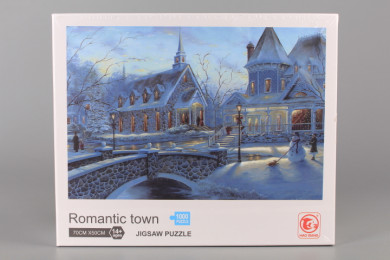 Пъзел Romantic town - 1000 ел.