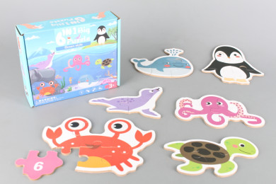 Пъзели - 6 в 1