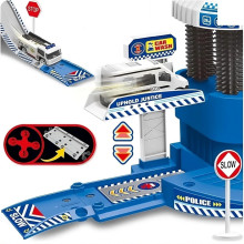 Автомивка с вода и кола сменяща цвета си - POLICE