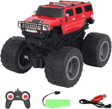 Радиоуправляема кола HUMMER H2 със зареждаща се батерия - 1:24