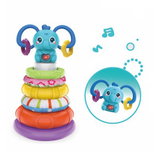 Кула с рингове и слонче със звук и светлина