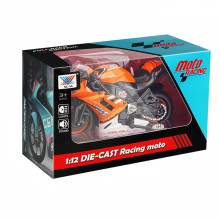 Метален мотор със звук и светлина (1:12) - PULL BACK