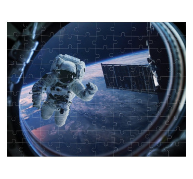 Пъзел лентикулярен 3D ASTRONAFT - 100 елемента 