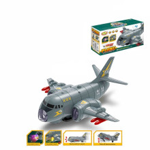 Военен самолет със звук и светлина