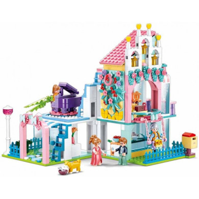 Конструктор Къща с апартаменти - 601 елемента