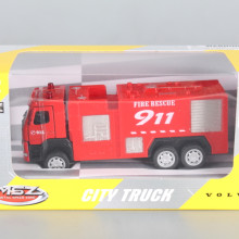 Метален камион VOLVO Пожарна - 1:72