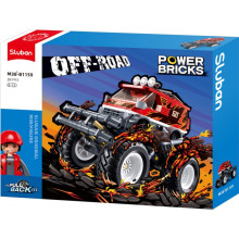 Конструктор Джип всъдеход - PULL BACK