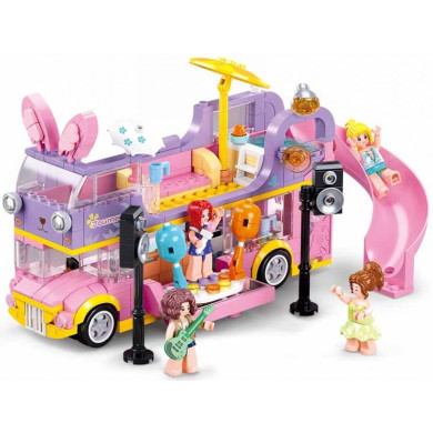 Конструктор Автобус за рок концерти - 412 елемента