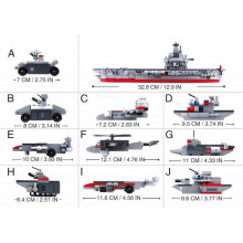 Конструктор Самолетоносач - 10 в 1