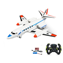 Радиоуправляем самолет със зареждаща се батерия