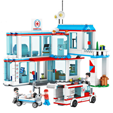 Конструктор болница - 3 в 1