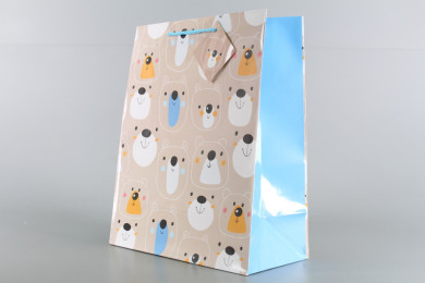 Подаръчна торбичка-бебешка 17 * 10 * 22 см