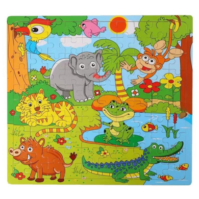 Дървен пъзел - 100 елемента