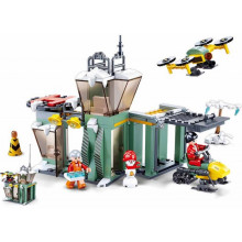 Конструктор Зимна спасителна база 