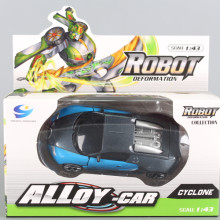 Трансформер кола - робот метален