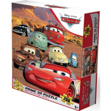 Пъзел лентикулярен 3D CARS - 200 елемента