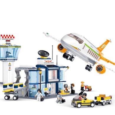 Конструктор Летище и самолет - 678 елемента