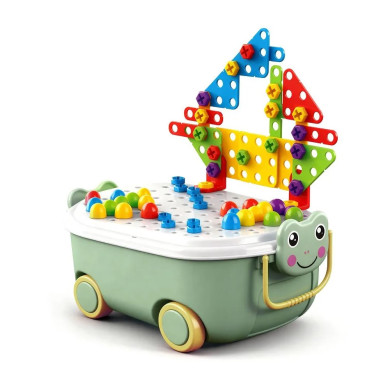 Конструктор 3D мозайка с винтоверт - 249 части