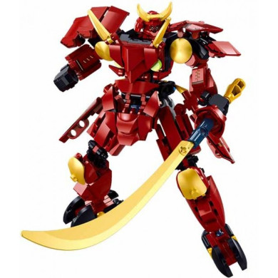 Конструктор Червеният самурай - 236 елемента