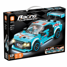  Конструктор Кола със звук и светлина - PULL BACK