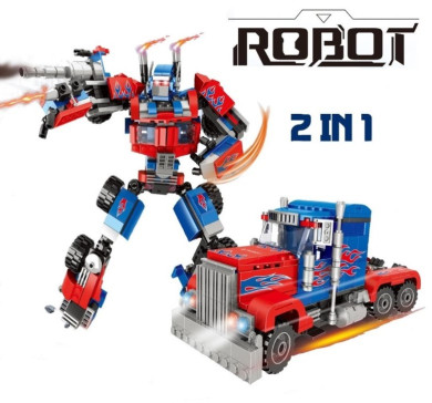 Консруктор Камион / Робот - 2 в 1