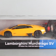 Радиоуправляема кола LAMBORGINI MURSIELAGO със зареждащи се батерии - 1:24
