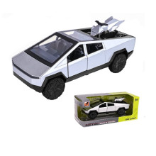 Метална кола със звук, светлина и отварящи се врати (1:36) - PULL BACK