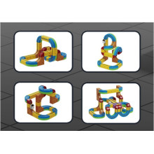3D магнитно влакче с релси - 96 части