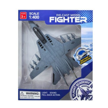 Метален самолет изтребител F14 - PULL BACK