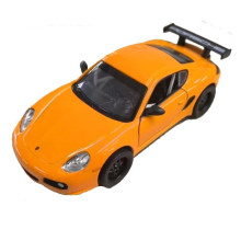 Метална кола PORSCHE CAYMAN S с отварящи се врати - PULL BACK - (1:32)