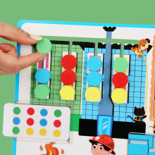 Дървена логическа игра - 3 в 1