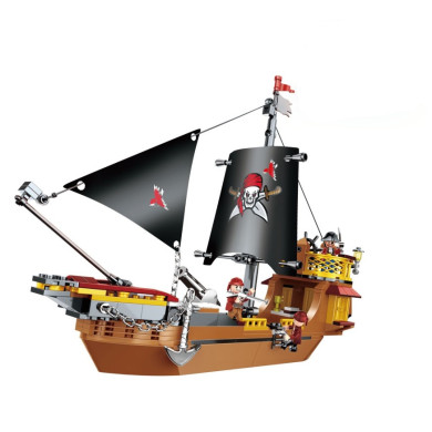 Конструктор Пиратски кораб - 308 елемента