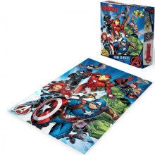 Пъзел лентикулярен 3D AVENGERS - 200 елемента