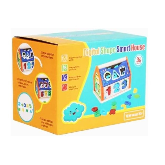 Дървена къща сортер